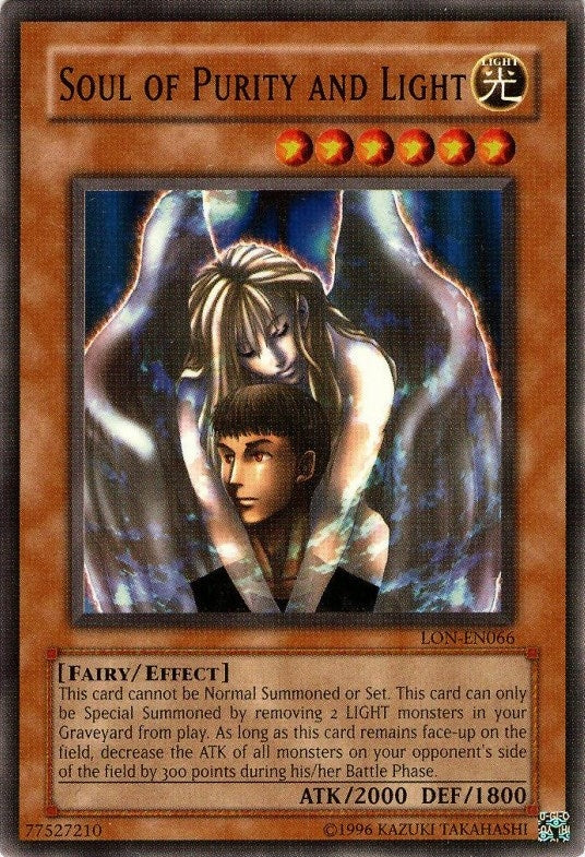 Image for Soul of Purity and Light (Labyrinth of Nightmare (Worldwide English)) (LON-EN066) - YuGiOh