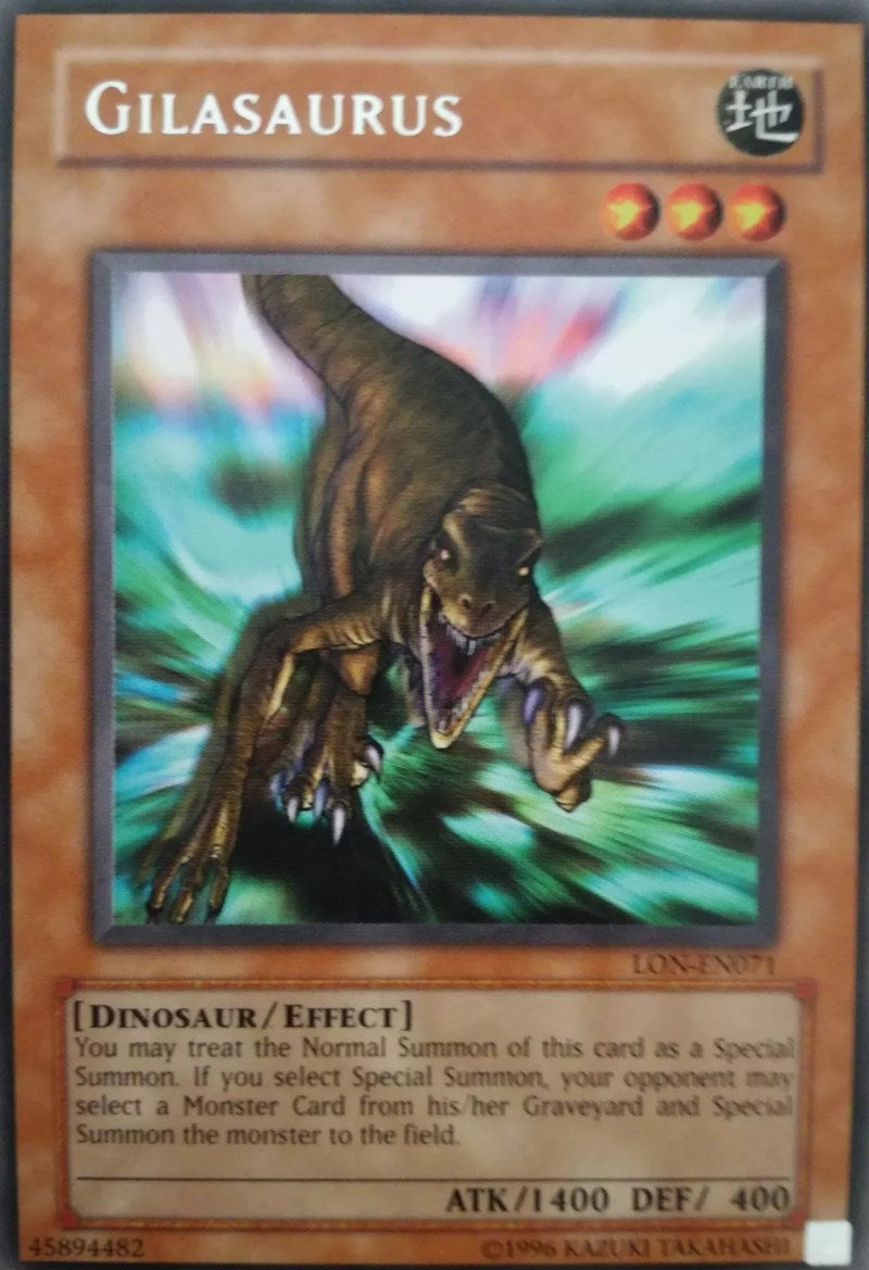Image for Gilasaurus (Labyrinth of Nightmare (Worldwide English)) (LON-EN071) - YuGiOh