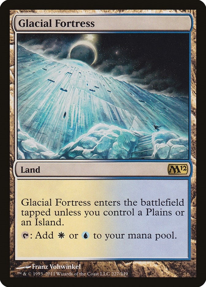 Image for Glacial Fortress (Magic 2012 (M12)) (227) - Magic: The Gathering