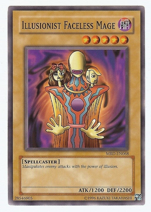 Image for Illusionist Faceless Mage (Metal Raiders (Worldwide English)) (MRD-EN068) - YuGiOh