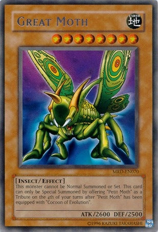 Image for Great Moth (Metal Raiders (Worldwide English)) (MRD-EN070) - YuGiOh