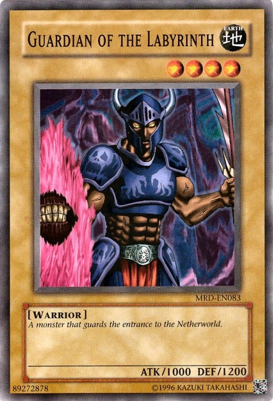 Image for Guardian of the Labyrinth (Metal Raiders (Worldwide English)) (MRD-EN083) - YuGiOh