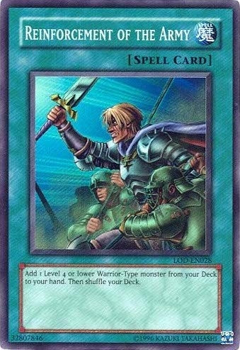 Image for Reinforcement of the Army (Legacy of Darkness (Worldwide English)) (LOD-EN028) - YuGiOh