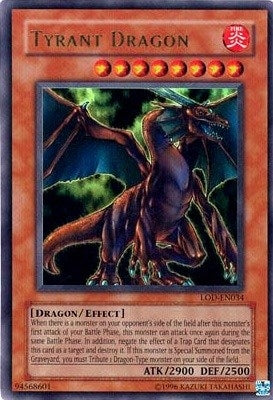 Image for Tyrant Dragon (Legacy of Darkness (Worldwide English)) (LOD-EN034) - YuGiOh