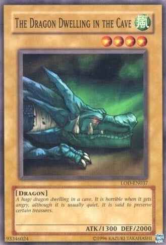 Image for The Dragon Dwelling in the Cave (Legacy of Darkness (Worldwide English)) (LOD-EN037) - YuGiOh