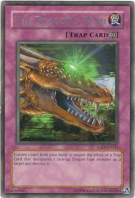 Image for The Dragon's Bead (Legacy of Darkness (Worldwide English)) (LOD-EN043) - YuGiOh