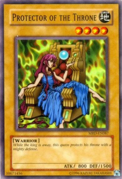 Image for Protector of the Throne (Metal Raiders (Worldwide English)) (MRD-EN087) - YuGiOh