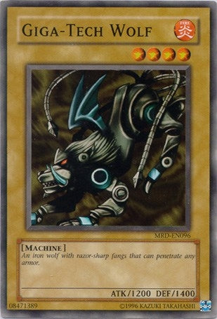 Image for Giga-Tech Wolf (Metal Raiders (Worldwide English)) (MRD-EN096) - YuGiOh