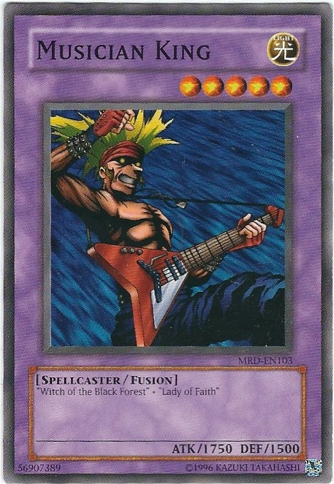 Image for Musician King (Metal Raiders (Worldwide English)) (MRD-EN103) - YuGiOh