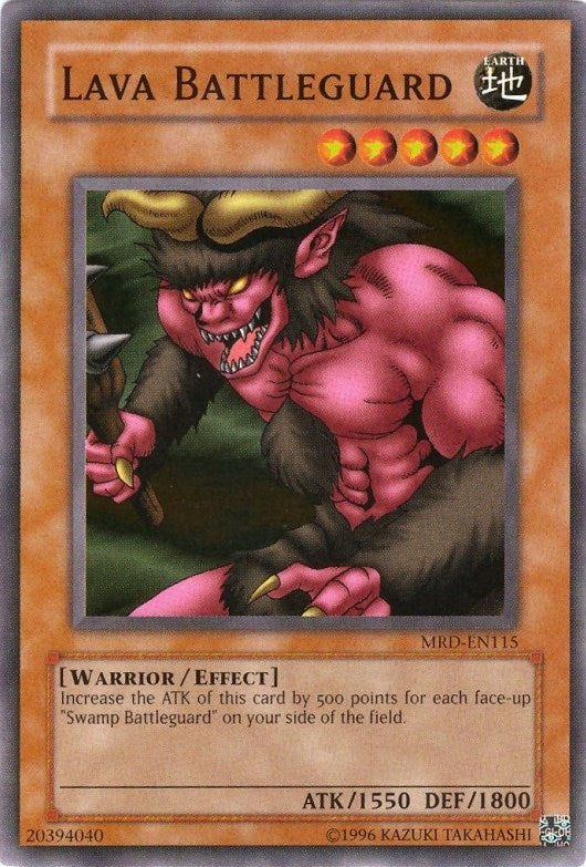Image for Lava Battleguard (Metal Raiders (Worldwide English)) (MRD-EN115) - YuGiOh