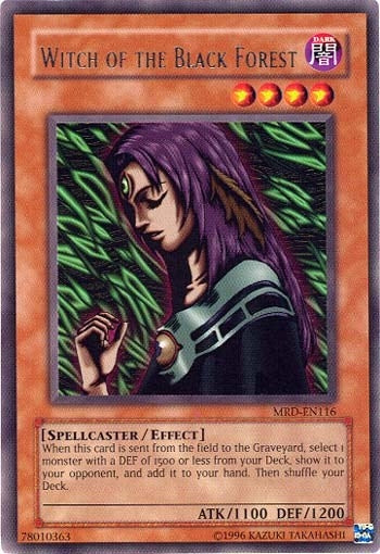 Image for Witch of the Black Forest (Metal Raiders (Worldwide English)) (MRD-EN116) - YuGiOh
