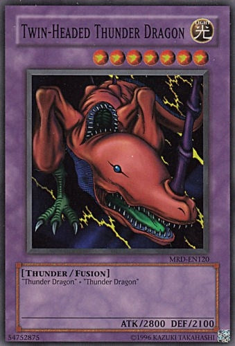 Image for Twin-Headed Thunder Dragon (Metal Raiders (Worldwide English)) (MRD-EN120) - YuGiOh