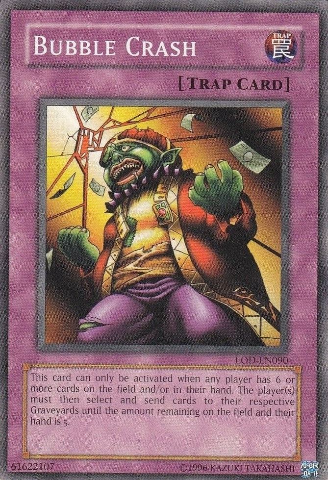 Image for Bubble Crash (Legacy of Darkness (Worldwide English)) (LOD-EN090) - YuGiOh