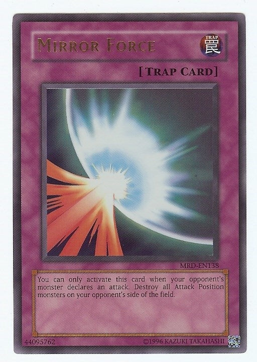 Image for Mirror Force (Metal Raiders (Worldwide English)) (MRD-EN138) - YuGiOh