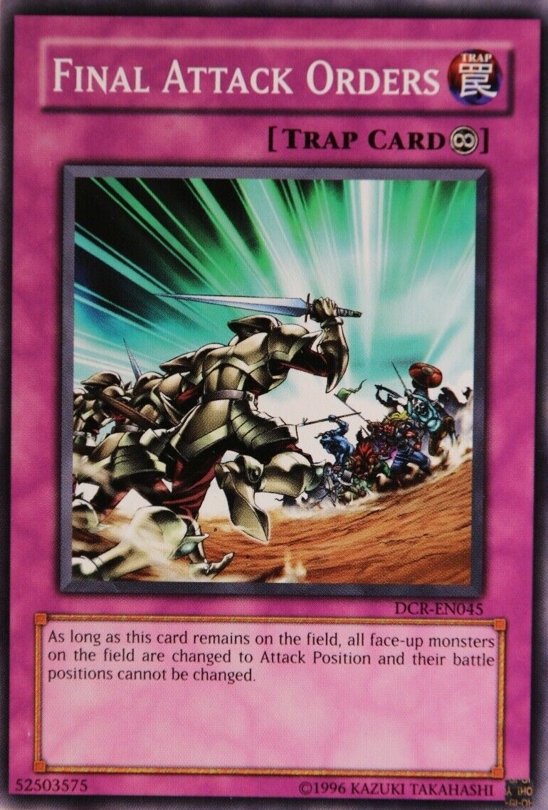 Image for Final Attack Orders (Dark Crisis (Worldwide English)) (DCR-EN045) - YuGiOh