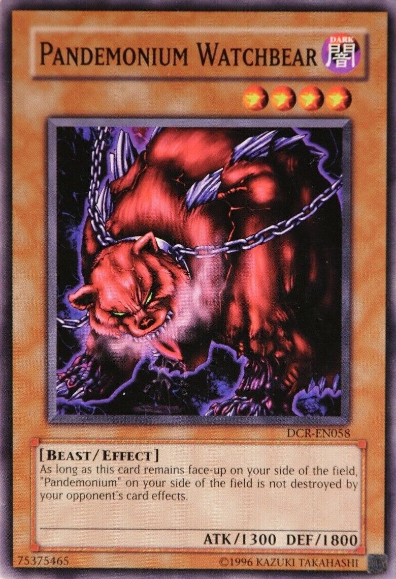 Image for Pandemonium Watchbear (Dark Crisis (Worldwide English)) (DCR-EN058) - YuGiOh