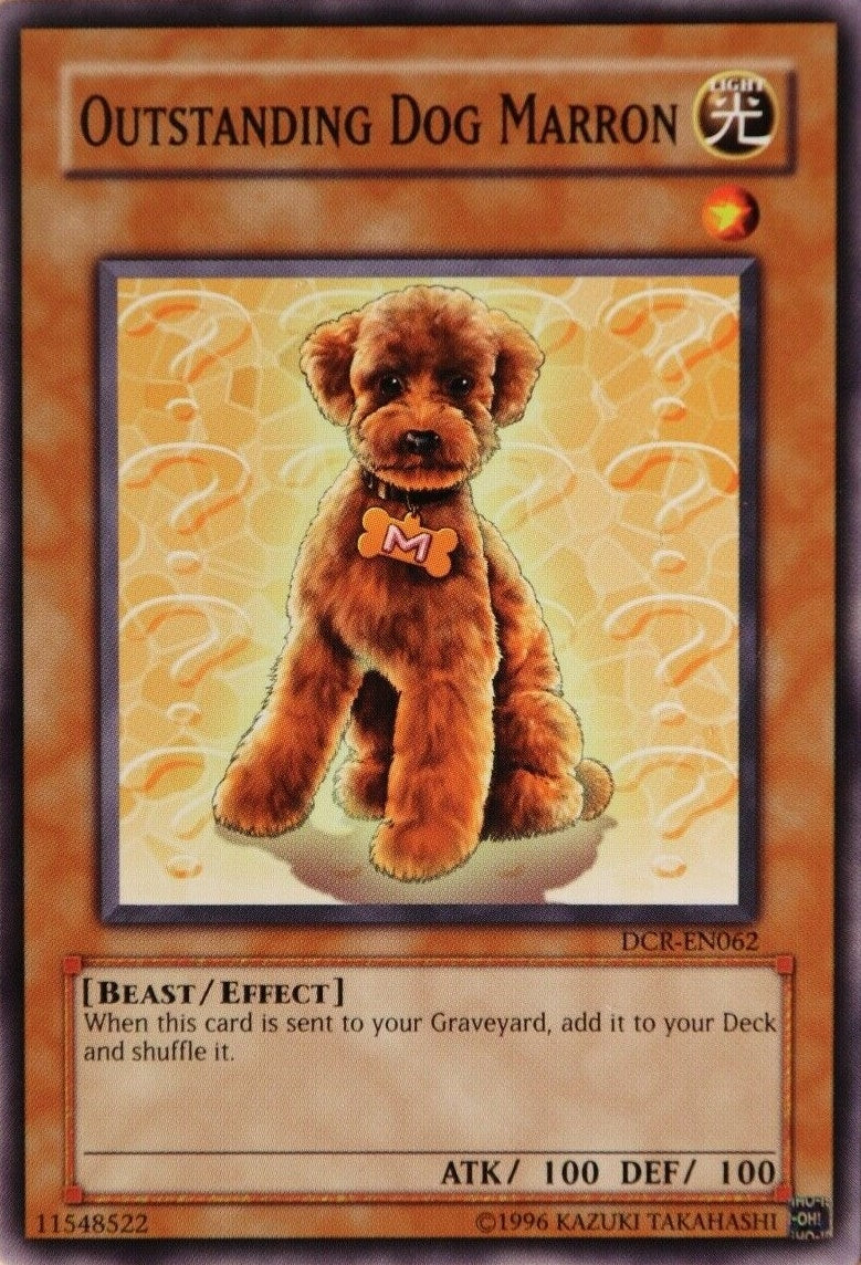 Image for Outstanding Dog Marron (Dark Crisis (Worldwide English)) (DCR-EN062) - YuGiOh