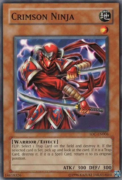 Image for Crimson Ninja (Invasion of Chaos (Worldwide English)) (IOC-EN006) - YuGiOh