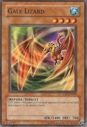 Image for Gale Lizard (Invasion of Chaos (Worldwide English)) (IOC-EN008) - YuGiOh