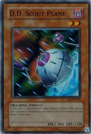 Image for D.D. Scout Plane (Invasion of Chaos (Worldwide English)) (IOC-EN012) - YuGiOh