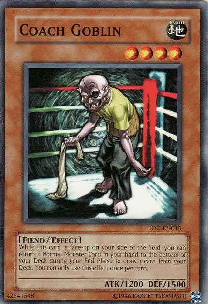 Image for Coach Goblin (Invasion of Chaos (Worldwide English)) (IOC-EN015) - YuGiOh