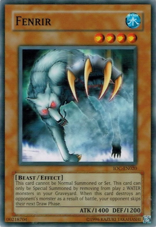 Image for Fenrir (Invasion of Chaos (Worldwide English)) (IOC-EN020) - YuGiOh