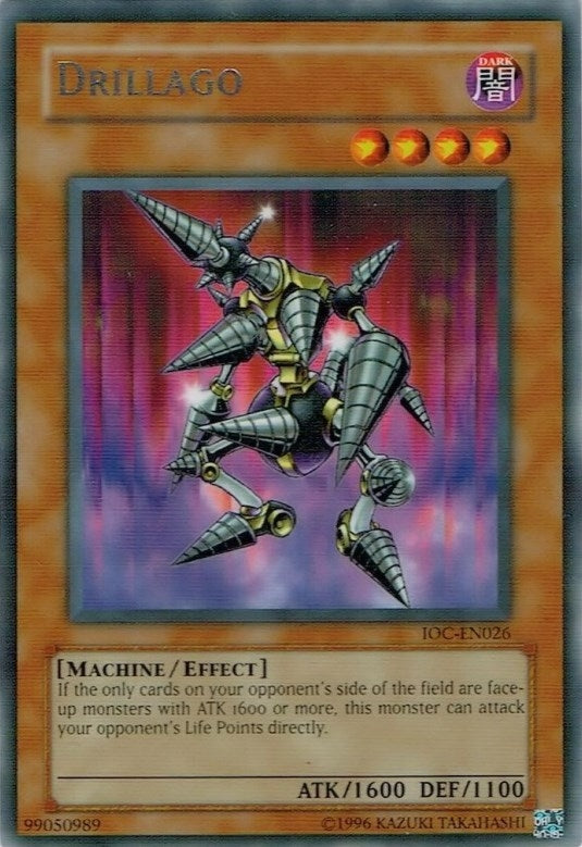 Image for Drillago (Invasion of Chaos (Worldwide English)) (IOC-EN026) - YuGiOh