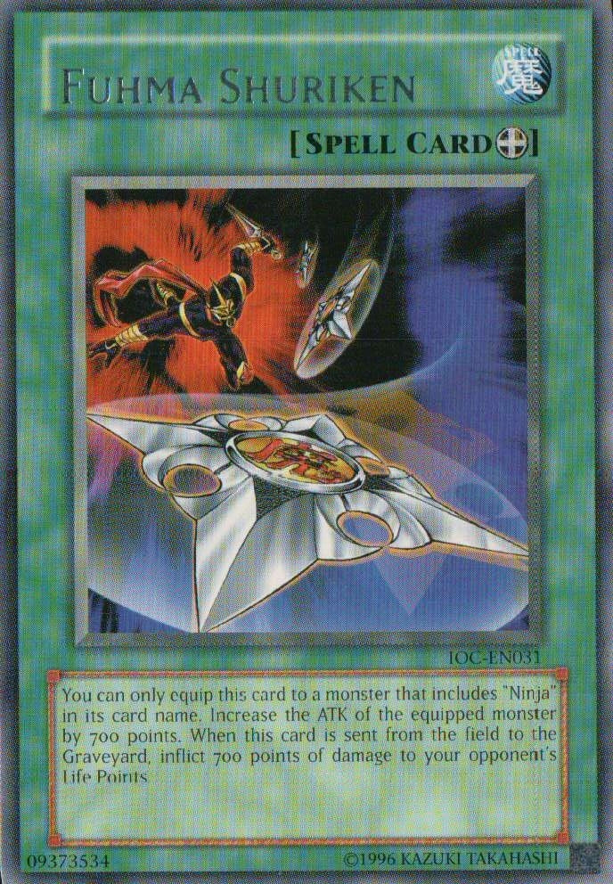 Image for Fuhma Shuriken (Invasion of Chaos (Worldwide English)) (IOC-EN031) - YuGiOh