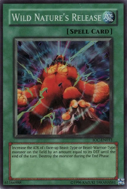 Image for Wild Nature's Release (Invasion of Chaos (Worldwide English)) (IOC-EN033) - YuGiOh