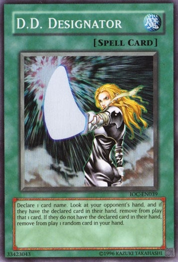 Image for D.D. Designator (Invasion of Chaos (Worldwide English)) (IOC-EN039) - YuGiOh