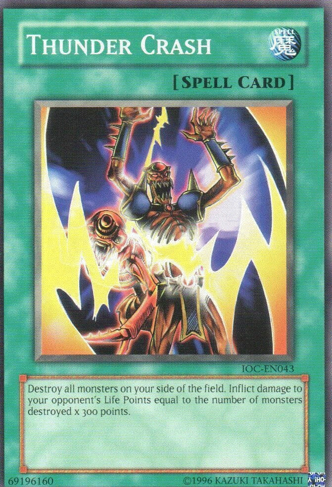 Image for Thunder Crash (Invasion of Chaos (Worldwide English)) (IOC-EN043) - YuGiOh