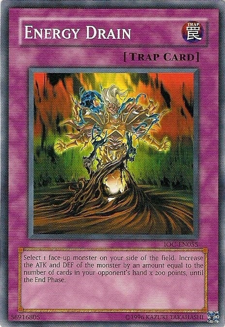 Image for Energy Drain (Invasion of Chaos (Worldwide English)) (IOC-EN055) - YuGiOh