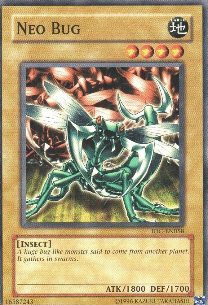 Image for Neo Bug (Invasion of Chaos (Worldwide English)) (IOC-EN058) - YuGiOh