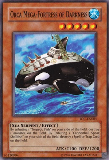 Image for Orca Mega-Fortress of Darkness (Invasion of Chaos (Worldwide English)) (IOC-EN084) - YuGiOh
