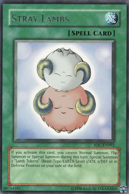Image for Stray Lambs (Invasion of Chaos (Worldwide English)) (IOC-EN092) - YuGiOh