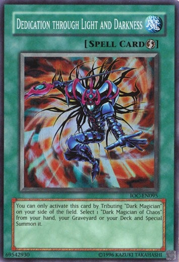 Image for Dedication Through Light and Darkness (Invasion of Chaos (Worldwide English)) (IOC-EN095) - YuGiOh