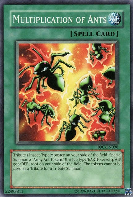 Image for Multiplication of Ants (Invasion of Chaos (Worldwide English)) (IOC-EN098) - YuGiOh