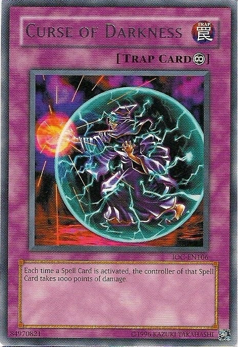 Image for Curse of Darkness (Invasion of Chaos (Worldwide English)) (IOC-EN106) - YuGiOh