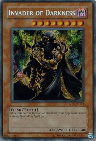 Image for Invader of Darkness (Invasion of Chaos (Worldwide English)) (IOC-EN111) - YuGiOh
