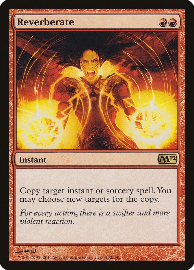 Image for Reverberate (Magic 2012 (M12)) (152) - Magic: The Gathering