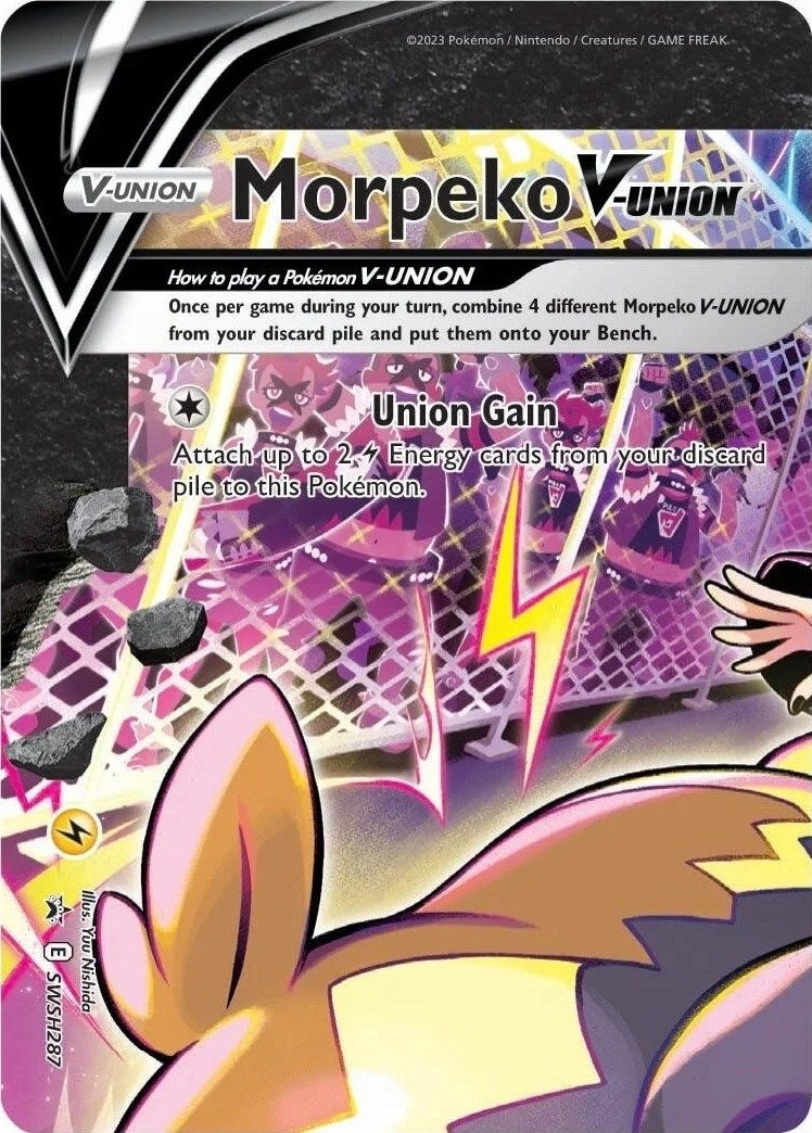 Image for Morpeko V-Union - SWSH287 (SWSH: Sword & Shield Promo Cards) (SWSH287) - Pokemon