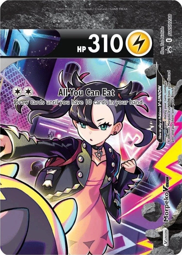 Image for Morpeko V-Union - SWSH288 (SWSH: Sword & Shield Promo Cards) (SWSH288) - Pokemon