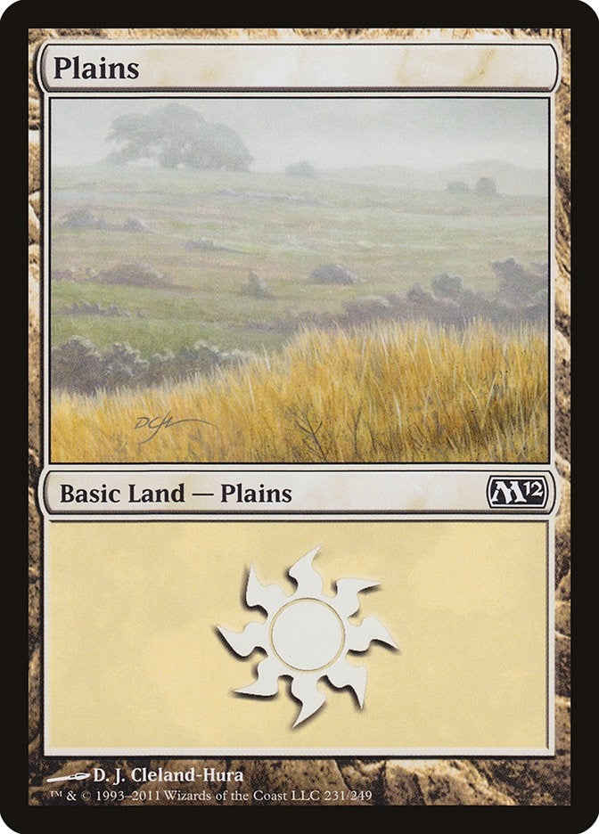 Image for Plains (231) (Magic 2012 (M12)) (231) - Magic: The Gathering