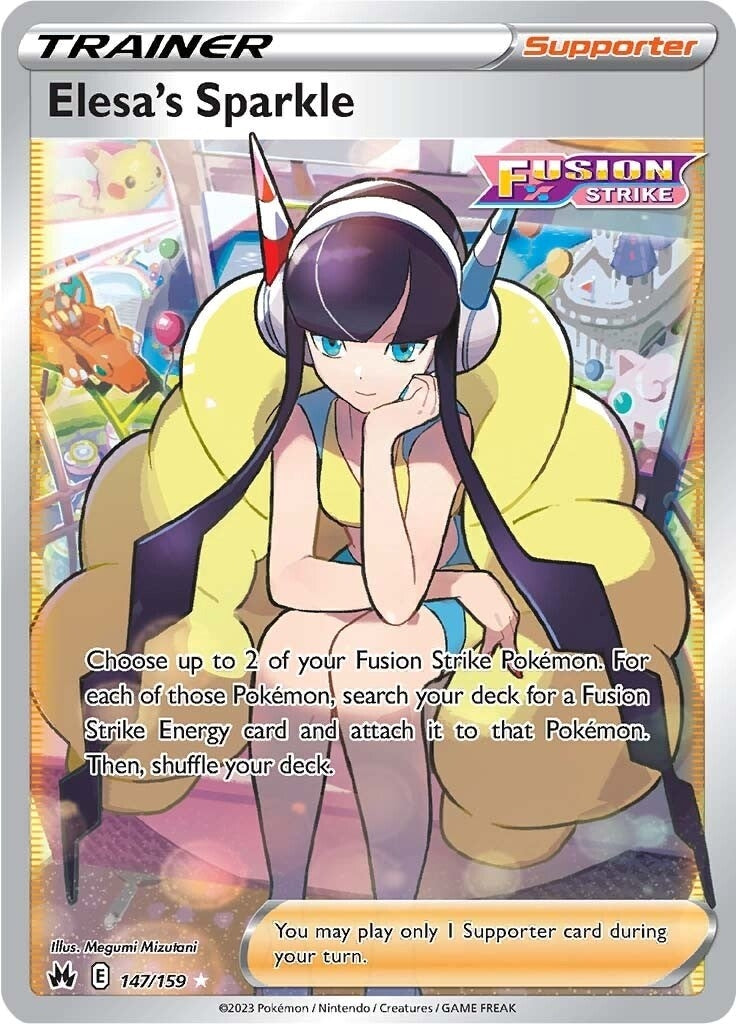 Image for Elesa's Sparkle (Full Art) (Crown Zenith) (147/159) - Pokemon