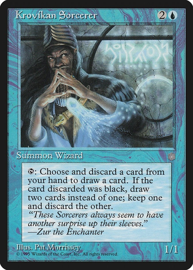 Image for Krovikan Sorcerer (Ice Age) - Magic: The Gathering