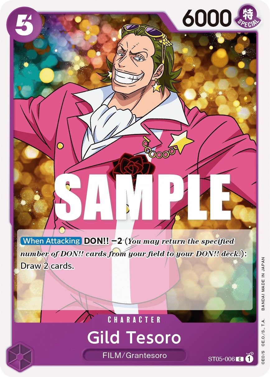 Image for Gild Tesoro (Starter Deck 5: Film Edition) (ST05-006) - One Piece Card Game