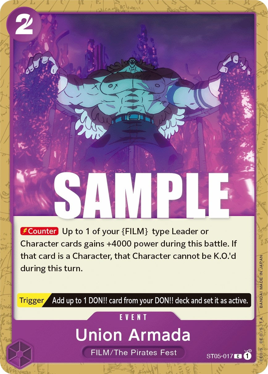 Image for Union Armada (Starter Deck 5: Film Edition) (ST05-017) - One Piece Card Game