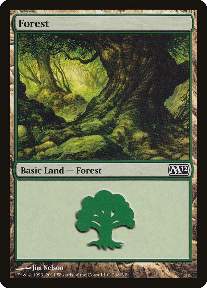 Image for Forest (248) (Magic 2012 (M12)) (248) - Magic: The Gathering