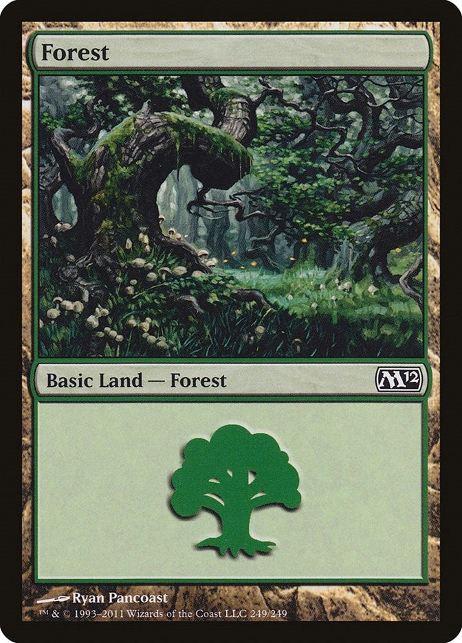 Image for Forest (249) (Magic 2012 (M12)) (249) - Magic: The Gathering