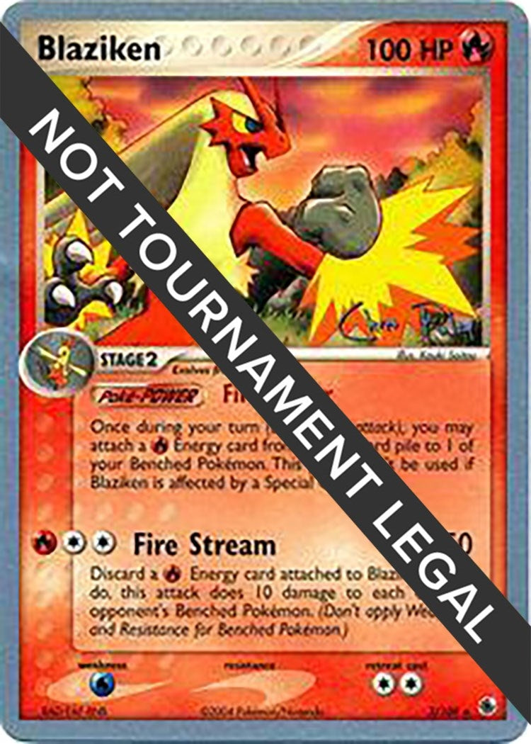 Image for Blaziken - 2004 (Chris Fulop) (World Championship Decks) (3/109) - Pokemon